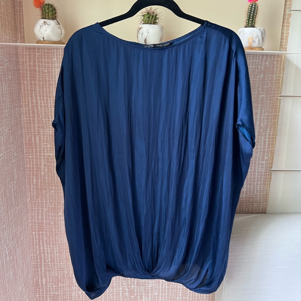 Zara Basic Oversized Blouse